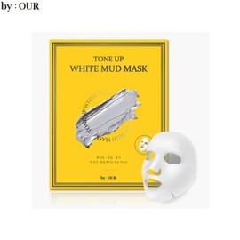 BY:OUR Tone Up White Mud Mask 3ea
