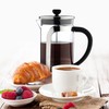 Café Olé MODE Kaffeebereiter aus Glas – 1000 ML, 8