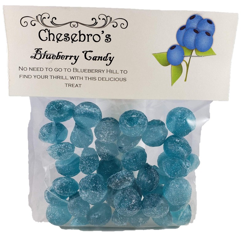 Blueberry Kettle-Cooked Hard Candy Drops, 3 Pack of 4.5 oz.