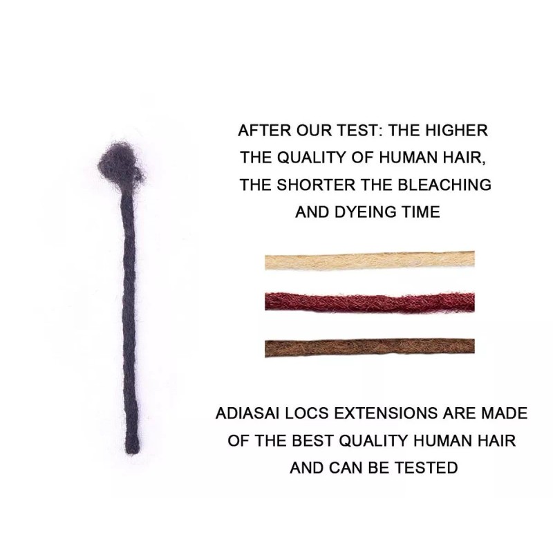 ADIASAI Extensiones Cabello Real N/a 14in 10loc