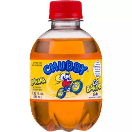Chubby Soda 8.4 oz (250ml) 6 Pack (Banana)