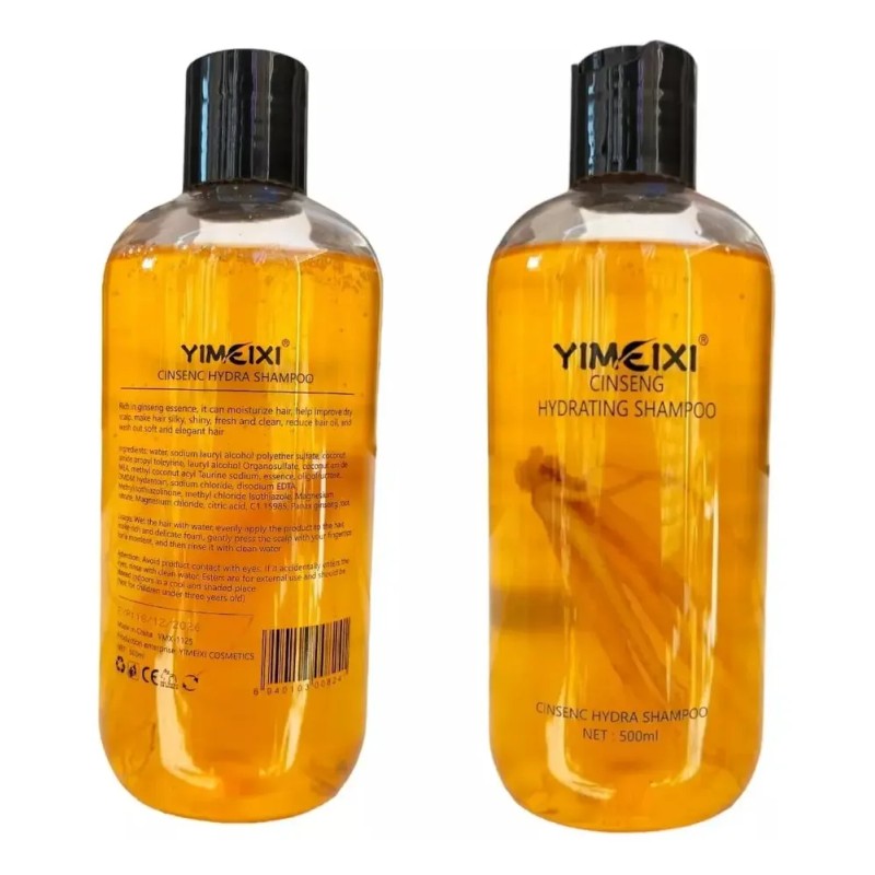 3 Shampoo Reparador Raíz Jengibre Anticaída Crecimiento