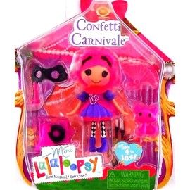 Mini Lalaloopsy Figure Doll Series Confetti Carnivale Costume Girls Toys Dolls