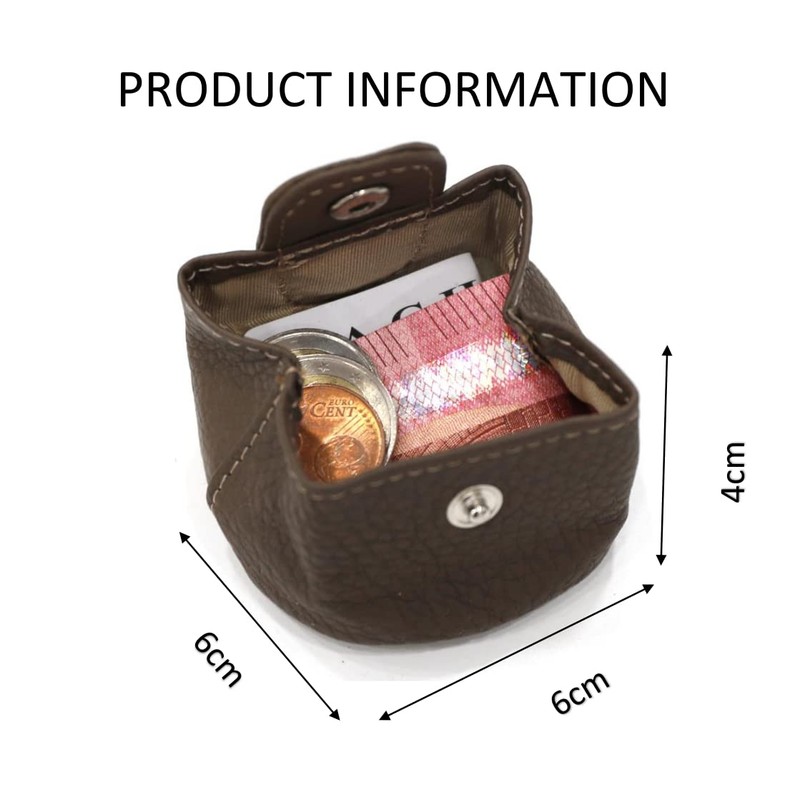 Van Der Rich ® - Mini Wallet with Coin Chute