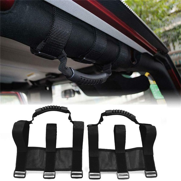 SMT- 2" Round Roll Bar Grab Handle Compatible with UTV