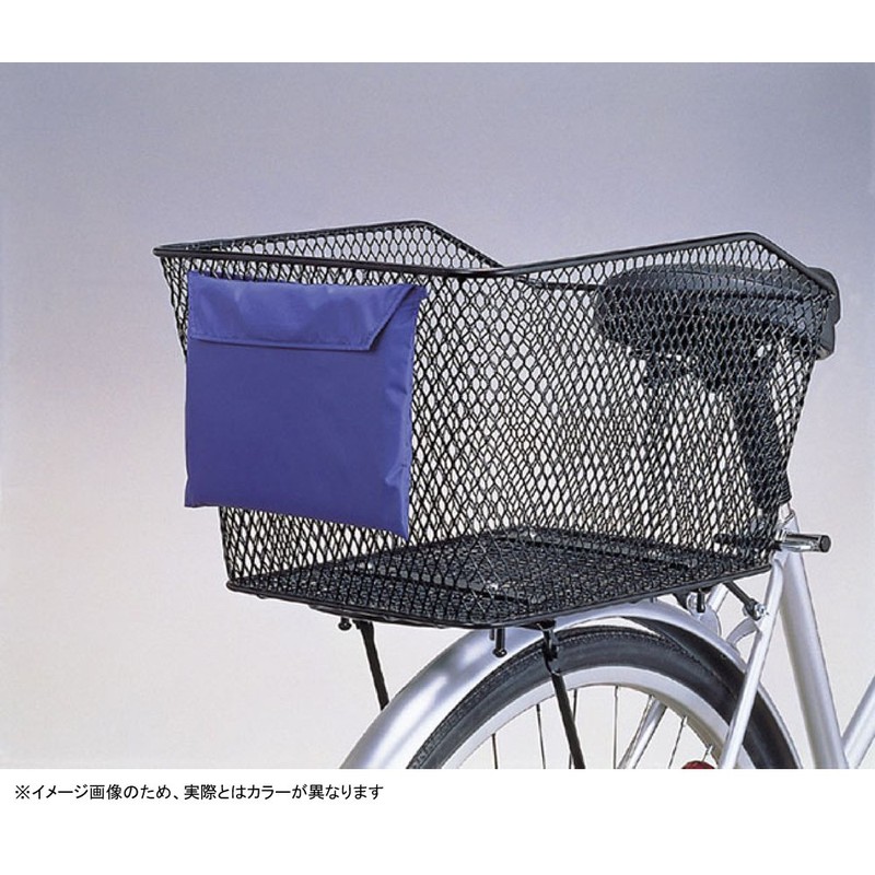 Kawasumi Seisakusho KW-290BK Bicycle Rear Basket Cover, Black