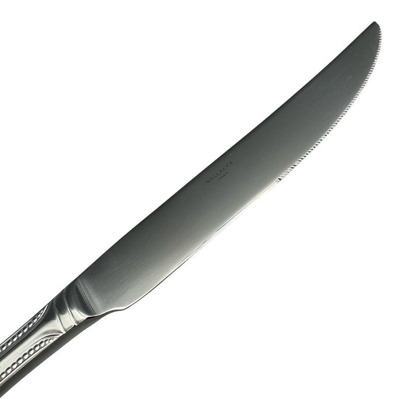 Wallace Continental Bead 18/10 Stainless Steel Steak Knife (Set of