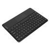 10in Wireless Bluetooth Touchpad Keyboard Retro Round Keycap Ergonomic Magnetic
