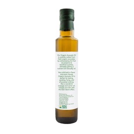 Kevala Organic Avocado Oil - 8.5 oz - 250 ml - Cold Pressed - Avocado Oil for Cooking - Organic Vegetable - High Smoke Point – For Skin and Hair