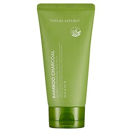 Nature Republic Bamboo Charcoal Mud Pack, 150 Gram