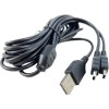OMNIHIL 10FT-MINI-USB Splitter Cable Compatible with ELMO TT-12