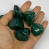 1pcs, 1"-1.8", 38-58g, Natural Malachite Tumbled Polished Gemstone, B32846