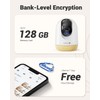 MUBVIEW 5G WiFi Indoor Security Camera No Subscription, Pet Camera