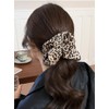 shefun JP217 Scrunchies, Silk Hair Tie, Set of 2, Adults,