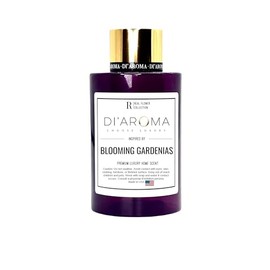Mystic Romance Aroma Oil Blend Plastic Purple Bottle 120ml, Blooming Gardenias Flowers Collection, Diffuser Aroma Oil Blends, Waterless Diffuser, Made in USA (120ml, Blooming Gardenias)
