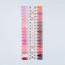 DND DC Creamy Collection Color Chart Gel Polish Color Sample Chart Single #5