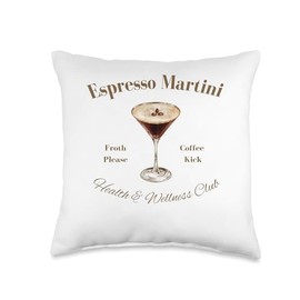 Espresso Martini Throw Pillow