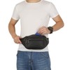 ZZNICK Genuine Leather Fanny Pack, Belt Bag, Multifunction Hip Bum