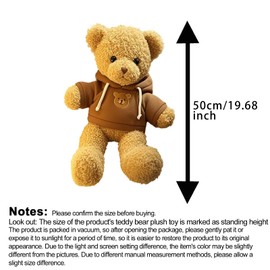 CHELEI2019 20" Giant Teddy Bear Stuffed Animal Cute Bear Plush Doll Toy Gift for Kids,Brown