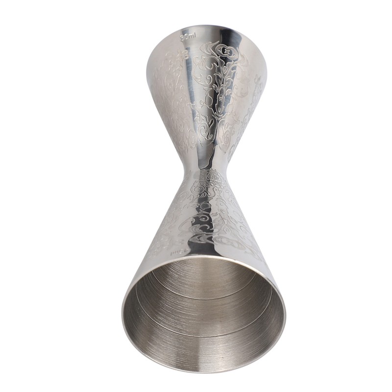 30ml 45ml Beautiful Stainless Steel Jigger with Scale Drink Wine