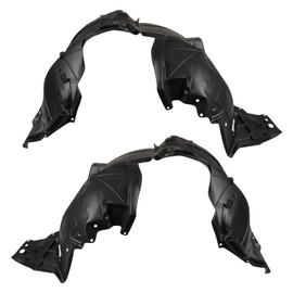 TRQ Inner Fender Liner Set Compatible with 2017-2021 Nissan Rogue Sport NI1248164 NI1249164