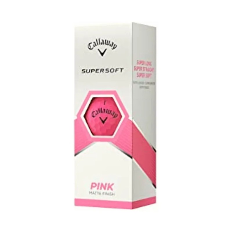 Callaway Pelotas De Golf Supersuaves (versión 2023, Rosa)