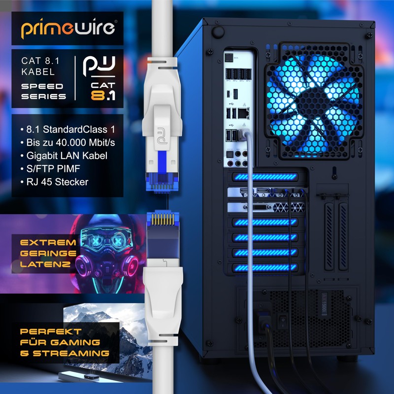 DE CAT.8 Networking Cable