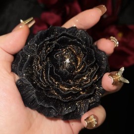 Darryy Kerze mit Niedriger Temperatur, Massage Kerze, Romantische Kerzen (Schwarz)