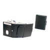 Slim Wallet Deluxe, Cowhide nappa black with comfort coin compartment,