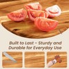 Acacia Wood Cutting Board Set of 3 with Handles –