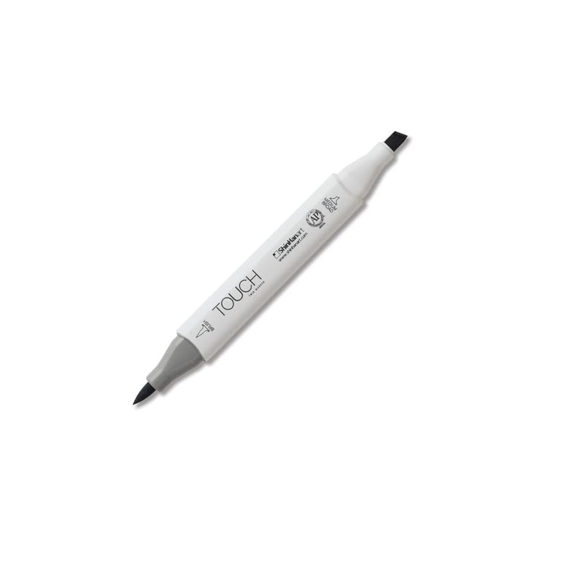 ShinHan : Touch Twin Brush Pen : Cool Grey :