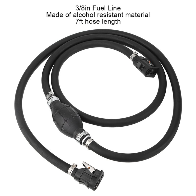 Marine Johnson Fuel Line Assembly, Ejoyous 3/8in Boat Motor Fuel