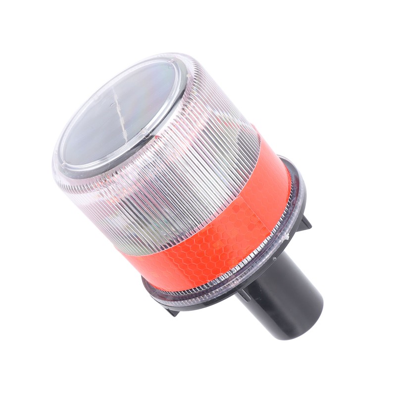 Solar Traffic Warning Light LED Waterproof Easy Move Traffic Flasher
