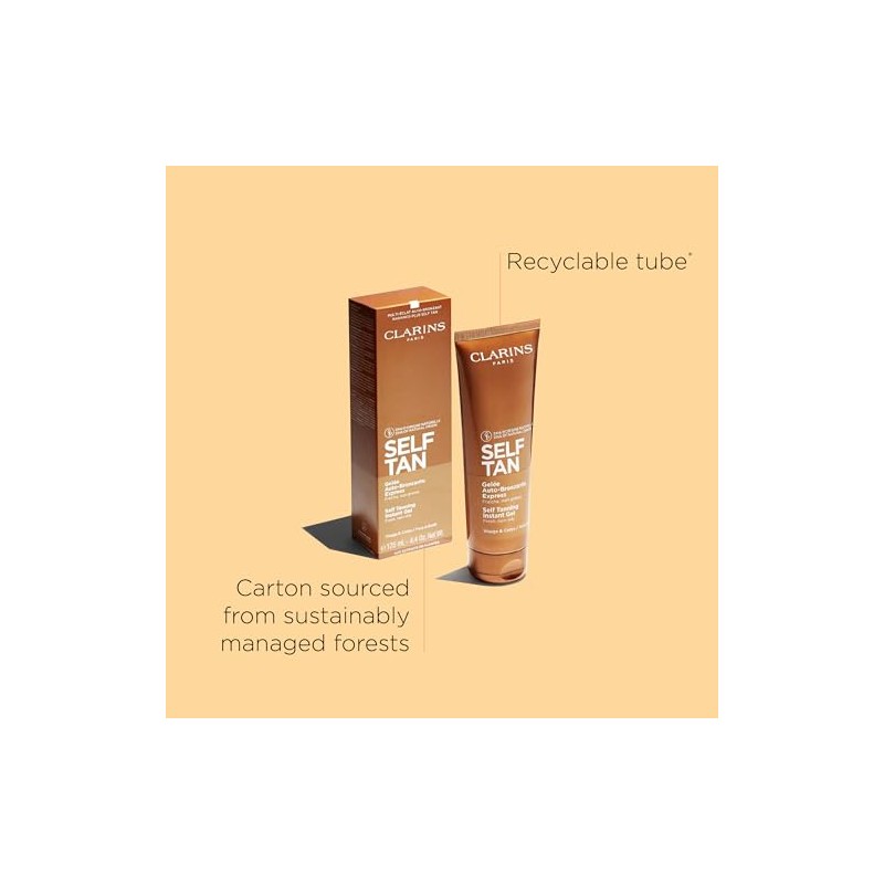 Clarins self tan gel express 125ml