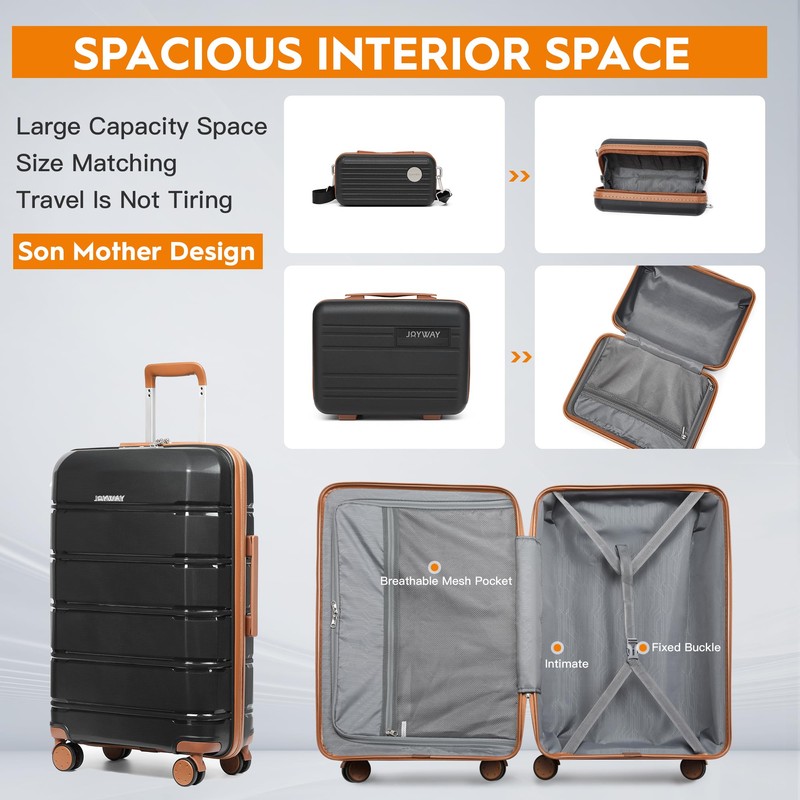 Joyway 20 Inch Carry On Luggage with TSA Lock, Durable