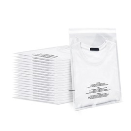 100 9x12 Suffocation Warning Self Seal Flap Tape Clear Poly Bags Cello Cellophane Polypropylene OPP Bags 1.5 Mil By ValueMailers
