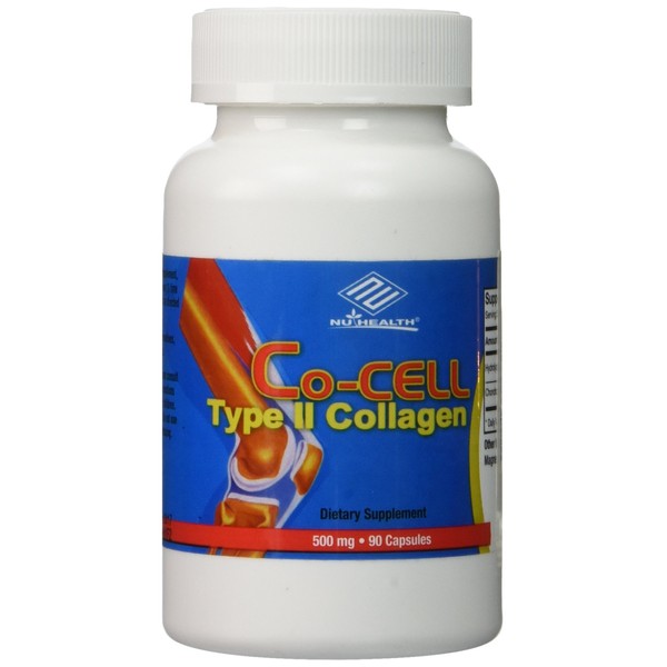 NU-Health Co-Cell Type II Collagen Hydrolyzed & Chondroitin Sulfate - 90 Capsules
