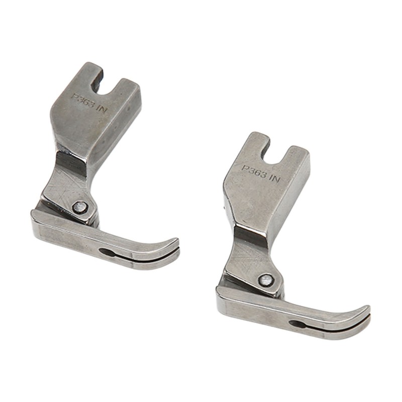 2pcs Flat Bed Sewing Machine Zipper Foot Professional Rust Prevention