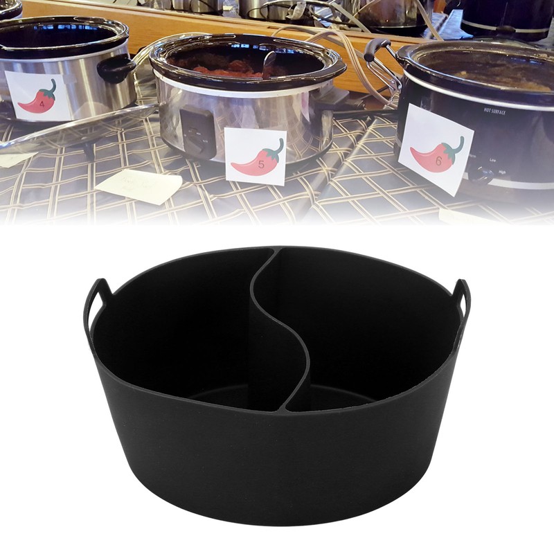 Slow Cooker Liner Food Grade Silicone Leakage Proof Reusable Heat