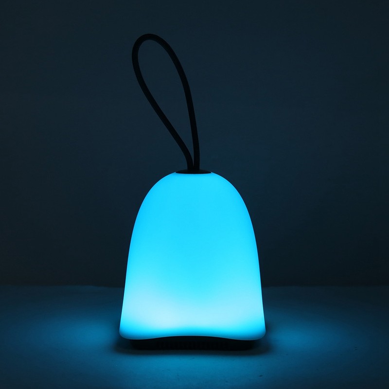 Wireless Bluetooth Speaker Light Touch Control 8 Color LED Night