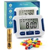 Pill Reminder with 8 Alarms per Day, Pill Tracker, Pill