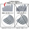 Asuka Men's 5-Toe Socks, Cool Mesh, Made with Asahi Kasei