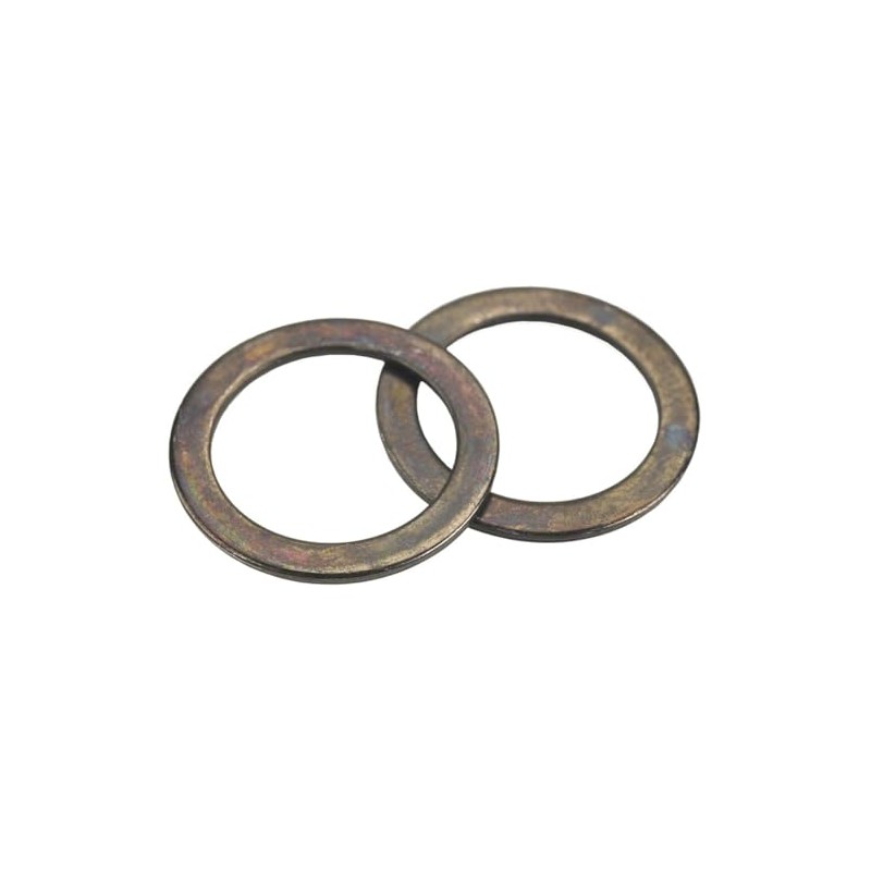 Truvativ Pedal Washers CroMo, 11.6700.002.010 - 2 Pieces,Black,9/16 Inch