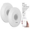 Luminea Home Control Alexa Motion Sensor: Set of 2 Extra