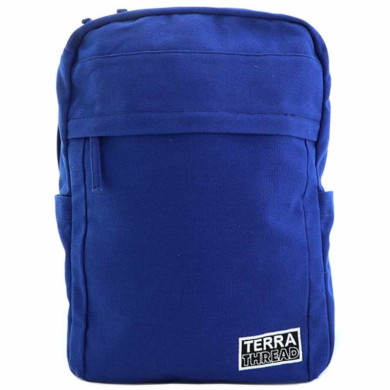 Terra Thread Organic Cotton Earth Backpack, Olive Green