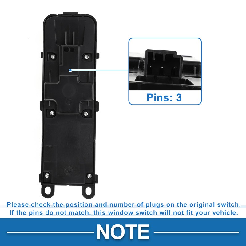 A ABSOPRO Power Window Switch No.LR086040 Window Control Switch for