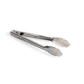 RSVP International Endurance Kitchen Utensil Collection Stainless Steel Locking Tongs for Cooking, Small, 6-1/2-Inch