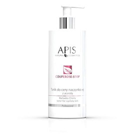 APIS COUPEROSE-STOP Facial Toner for Couperose Skin with Acerola and Dog Rose, Relief of Sensitive Couperose Skin, 500 ml