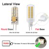 DiCUNO G8 LED Bulb 4W Flat Base, 40W Halogen Equivalent,