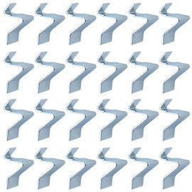 24 Pcs Shelf Clips for Metal Shelving, Metal Cabinet Shelf Clips Fit for Most Kinds of Metal Cabinets